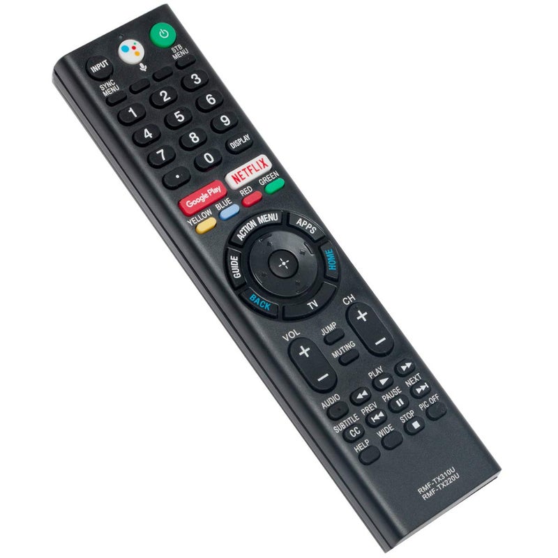 ZdalaMit RMF-TX220U RMF-TX310U Replace Voice Remote fit for Sony Bravia TV XBR-55A9F XBR-65A9F XBR-55A8F XBR-65A8F XBR-75Z9F XBR-65Z9F XBR-65X800G XBR-55X900F XBR-49X900F XBR-55X800G XBR-75X850F KD-43X750F - Image 3